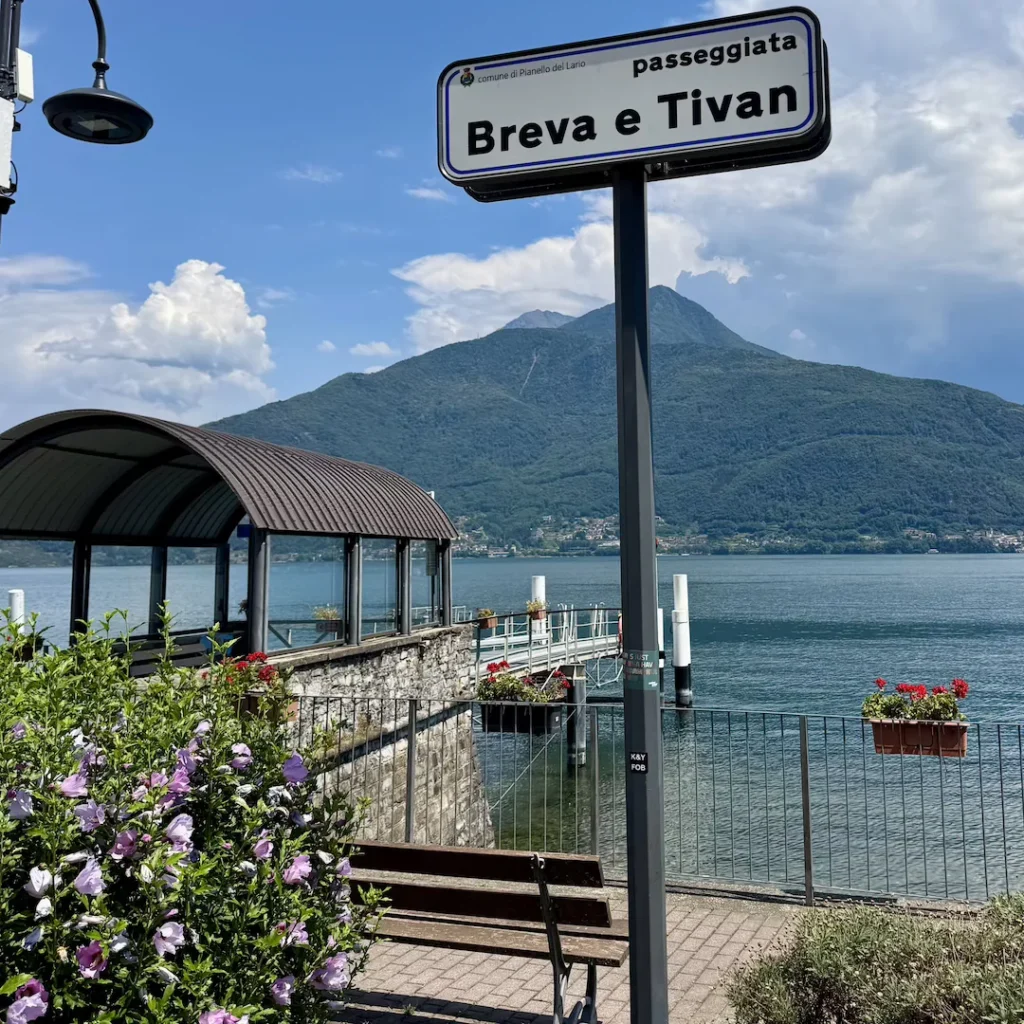 Photo of Pianello Del Lario with review on google from Rob J. saying you need Adam on your team to navigate the Italian residency labyrinth.